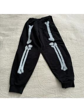 Zara Boys Skeleton Sweat Pants, size 13-14